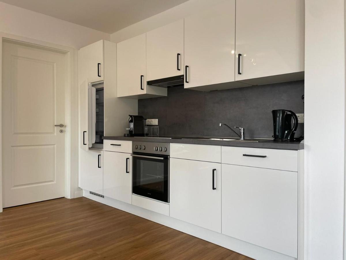 Neubau Wohnung Am Eversten Holz Oldenburg Exterior foto